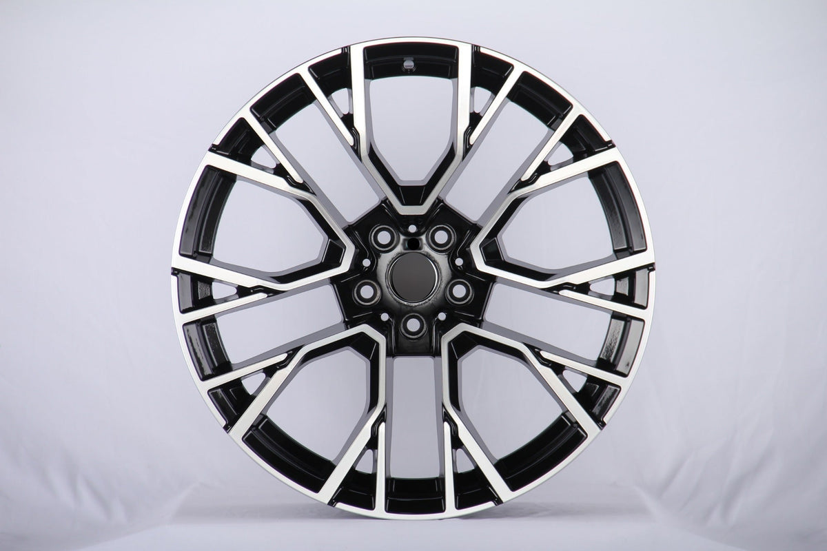 22" W706 STAGGERED WHEELS FITS BMW 5X120 X SERIES X5 X6 (SET OF 4)