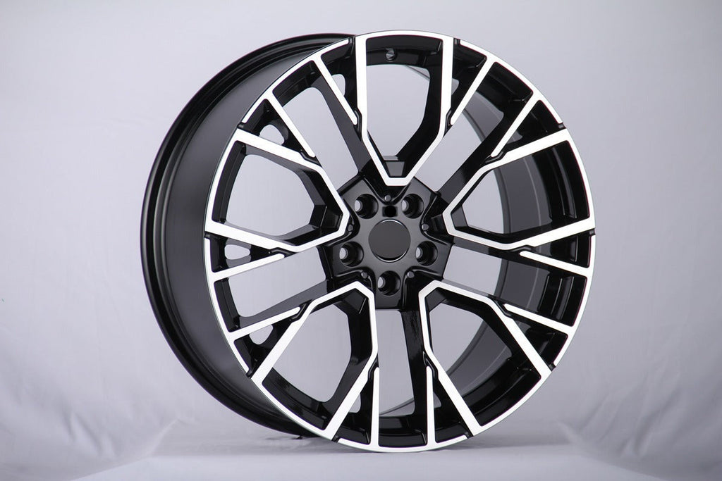 22" W706 STAGGERED WHEELS FITS BMW 5X112 NEWER X SERIES X5 X6 X7 (SET OF 4)