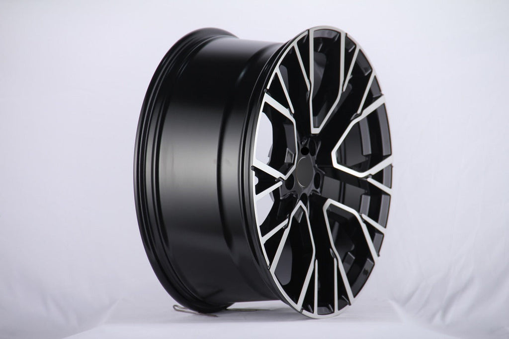 22" W706 STAGGERED WHEELS FITS BMW 5X112 NEWER X SERIES X5 X6 X7 (SET OF 4)