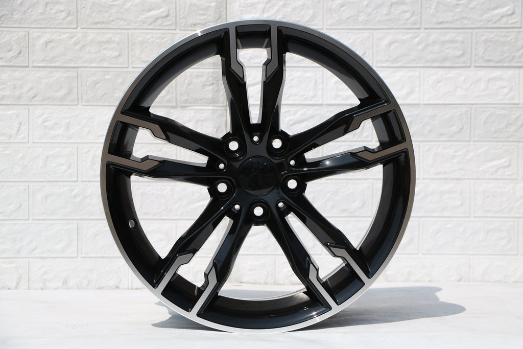 19" W707 STAGGERED WHEELS FITS BMW 5X120 3 SERIES 4 SERIES 5 SERIES 7 SERIES (SET OF 4)