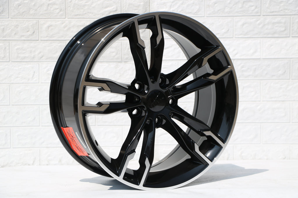19" W707 STAGGERED WHEELS FITS BMW 5X120 3 SERIES 4 SERIES 5 SERIES 7 SERIES (SET OF 4)