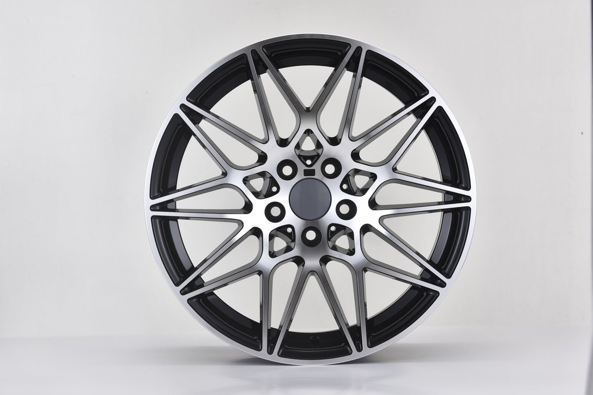 19" W709 STAGGERED WHEELS FITS BMW 5X120 3 SERIES 4 SERIES 5 SERIES 7 SERIES (SET OF 4)