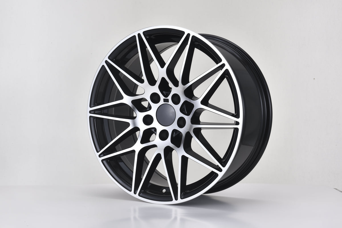 19" W709 STAGGERED WHEELS FITS BMW 5X120 3 SERIES 4 SERIES 5 SERIES 7 SERIES (SET OF 4)