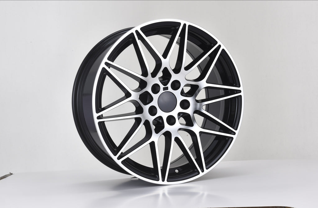 19" W709 STAGGERED WHEELS FITS BMW 5X120 3 SERIES 4 SERIES 5 SERIES 7 SERIES (SET OF 4)