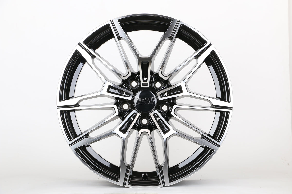 18" W714 STAGGERED WHEELS FITS BMW 5X112 NEWER 3 SERIES 4 SERIES 5 SERIES 7 SERIES (SET OF 4)
