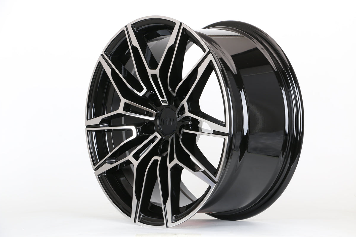 19" W714 STAGGERED WHEELS FITS BMW 5X112 NEWER 3 SERIES 4 SERIES 5 SERIES 7 SERIES (SET OF 4)