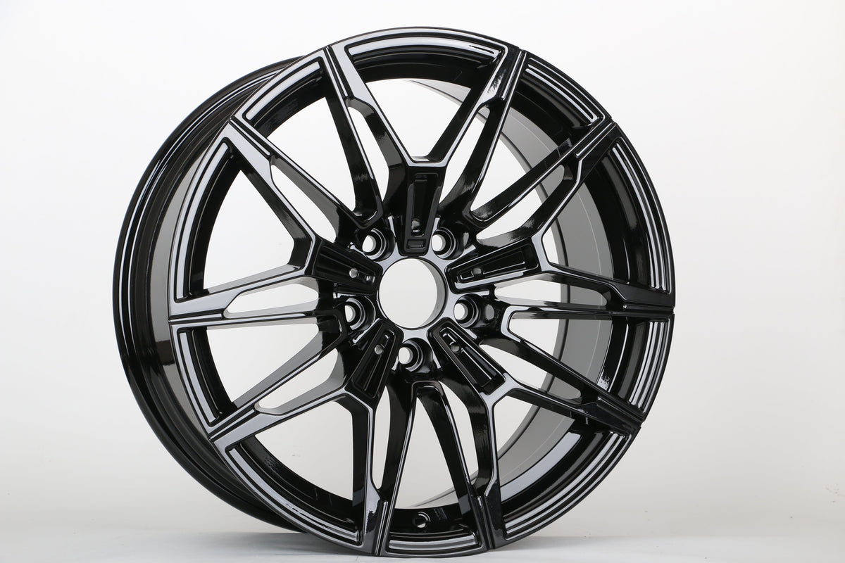 18" W714 STAGGERED WHEELS FITS BMW 5X120 3 SERIES 4 SERIES 5 SERIES 7 SERIES (SET OF 4)
