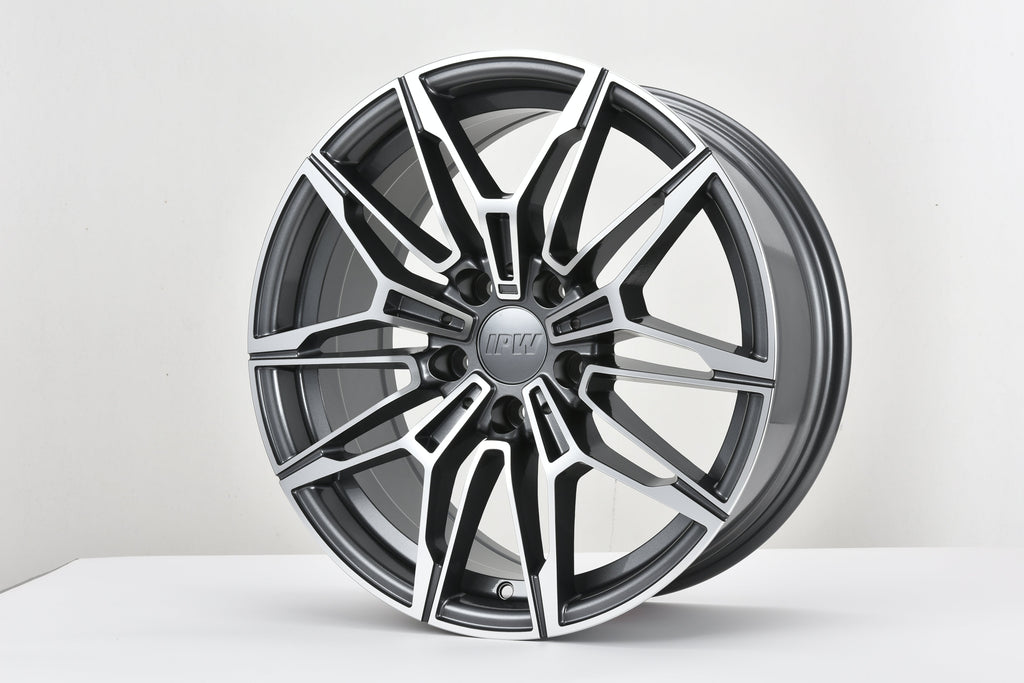 18" W714 STAGGERED WHEELS FITS BMW 5X120 3 SERIES 4 SERIES 5 SERIES 7 SERIES (SET OF 4)