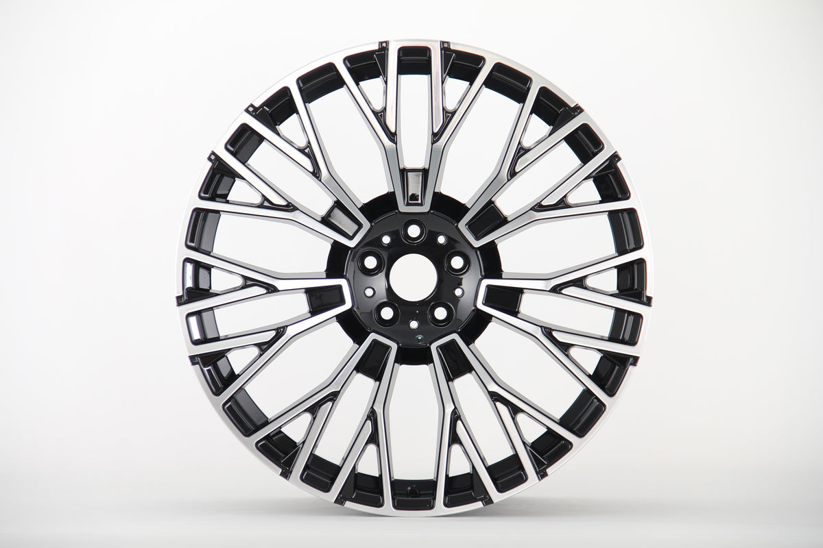 21" W721 STAGGERED WHEELS FITS BMW 5X120 X SERIES X5 X6 (SET OF 4)