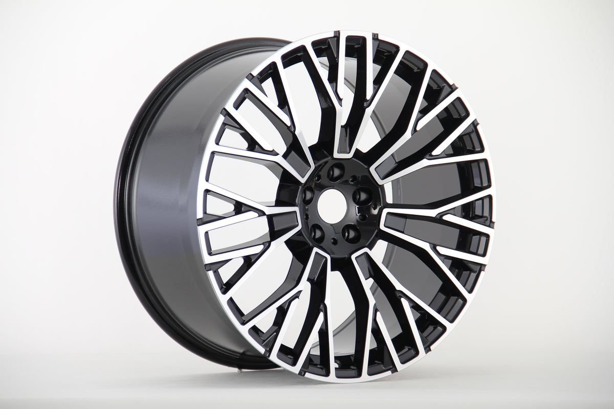 21" W721 STAGGERED WHEELS FITS BMW 5X120 X SERIES X5 X6 (SET OF 4)