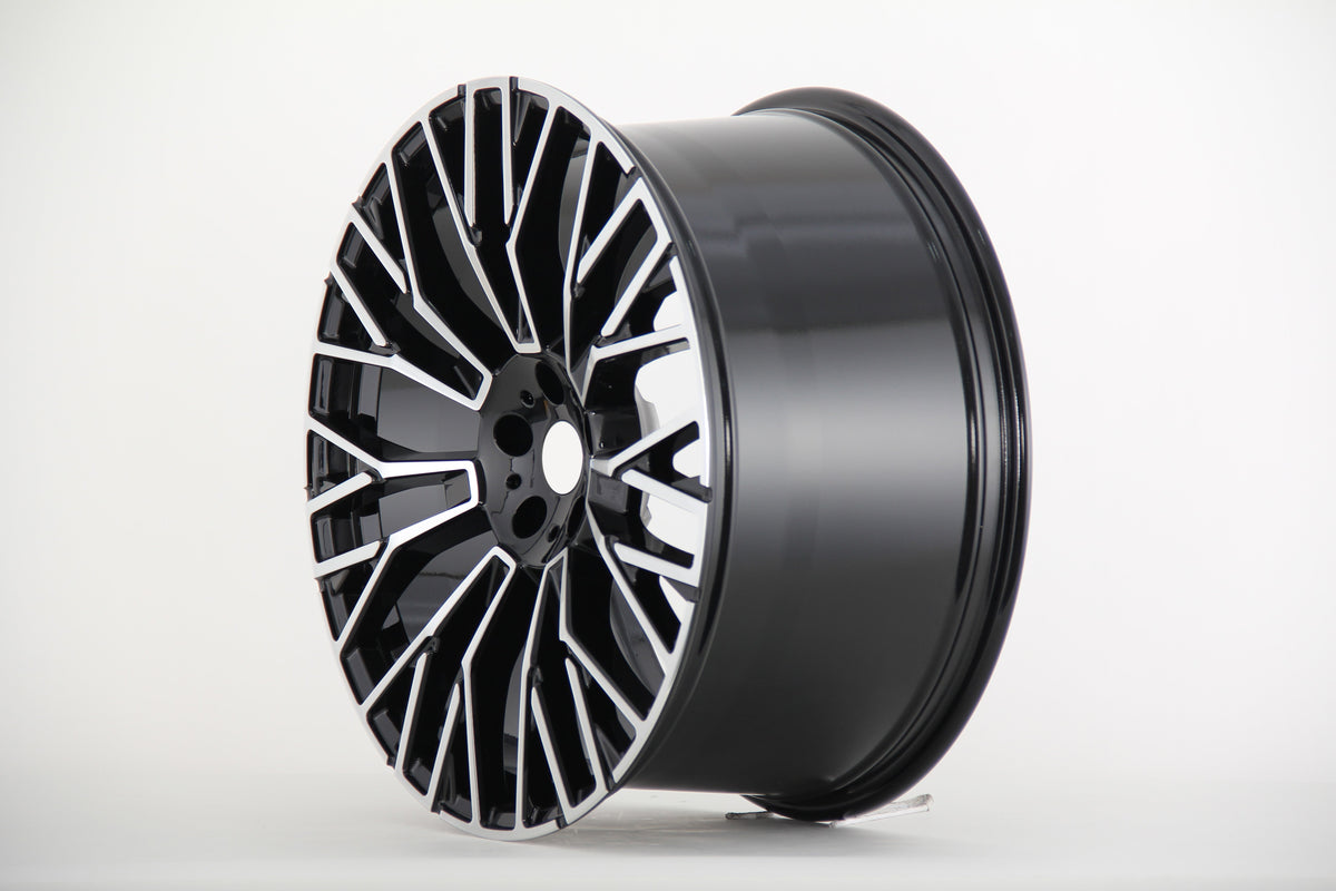 22" W721 STAGGERED WHEELS FITS BMW 5X112 NEWER X SERIES X5 X6 X7 (SET OF 4)