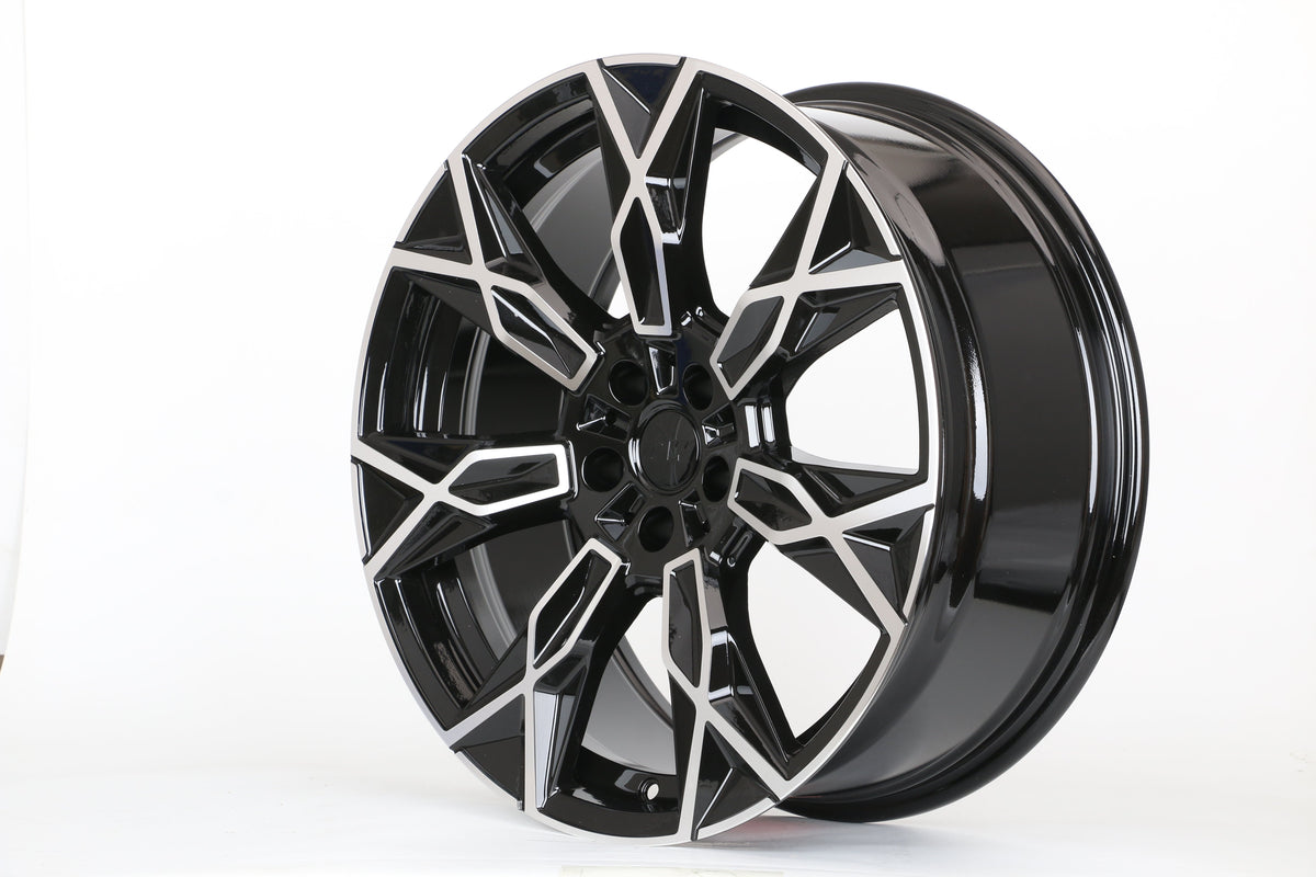20" W722 STAGGERED WHEELS FITS BMW 5X112 NEWER 3 SERIES 4 SERIES 5 SERIES 7 SERIES (SET OF 4)