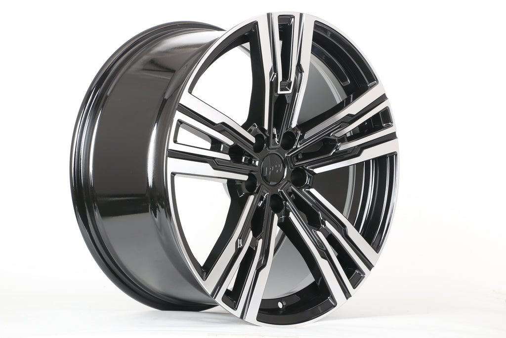 20" W723 STAGGERED WHEELS FITS BMW 5X120 3 SERIES 4 SERIES 5 SERIES 7 SERIES (SET OF 4)