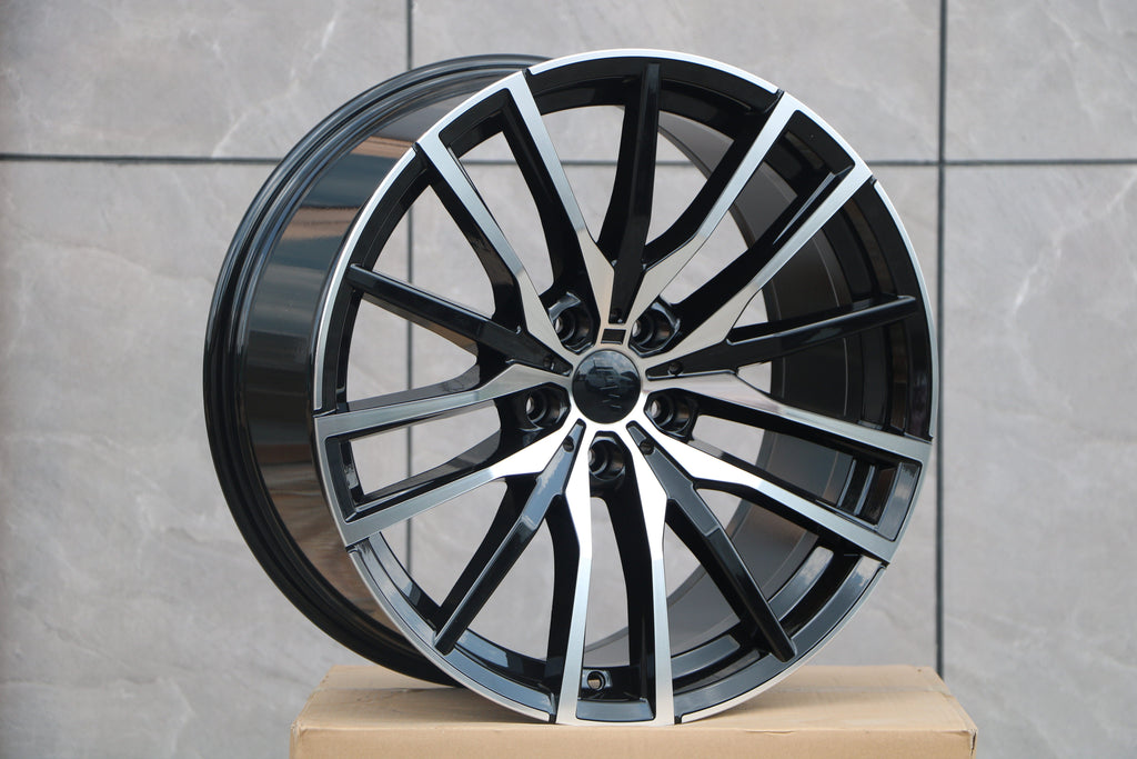 20" W726 STAGGERED WHEELS FITS BMW 5X112 NEWER 3 SERIES 4 SERIES 5 SERIES 7 SERIES (SET OF 4)