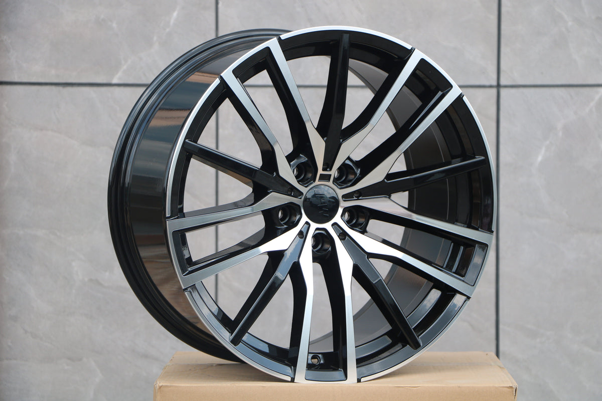 20" W726 STAGGERED WHEELS FITS BMW 5X120 X SERIES X5 X6 (SET OF 4)