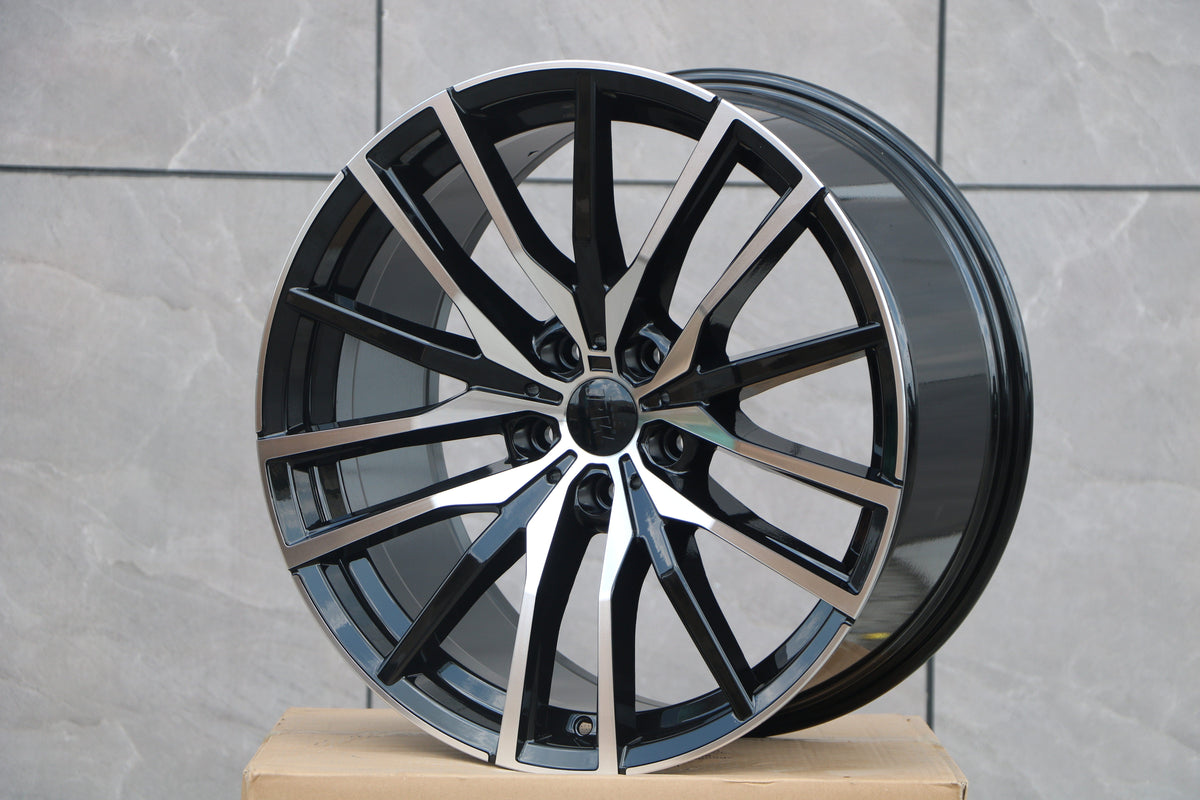 20" W726 STAGGERED WHEELS FITS BMW 5X112 NEWER 3 SERIES 4 SERIES 5 SERIES 7 SERIES (SET OF 4)