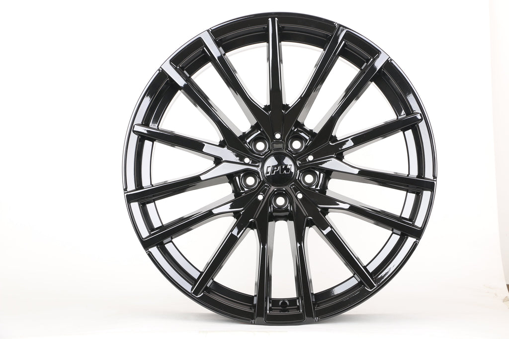 22" W726 STAGGERED WHEELS FITS BMW 5X120 X SERIES X5 X6 (SET OF 4)