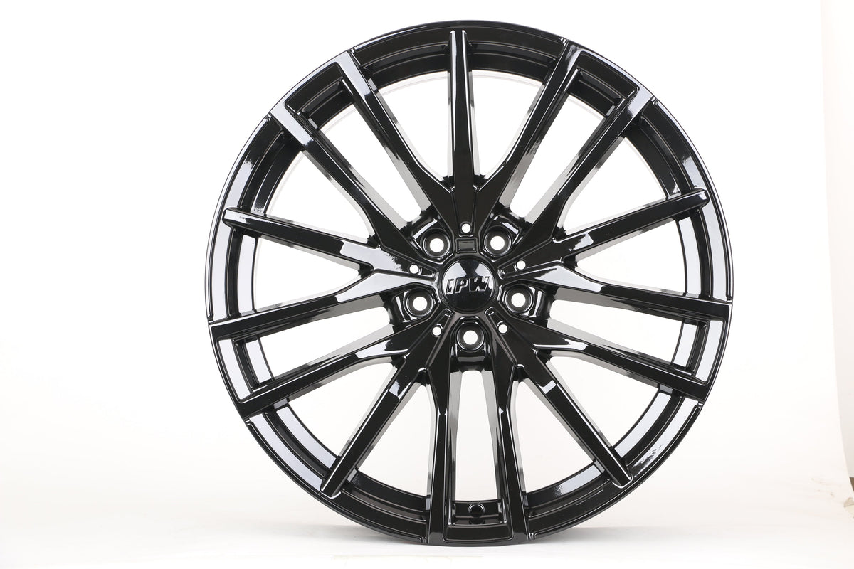 22" W726 STAGGERED WHEELS FITS BMW 5X120 X SERIES X5 X6 (SET OF 4)