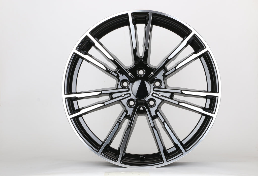 20" W730 STAGGERED WHEELS FITS BMW 5X120 3 SERIES 4 SERIES 5 SERIES 7 SERIES (SET OF 4)