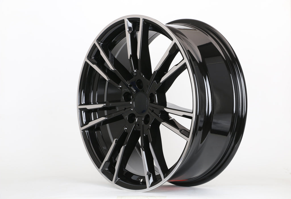 20" W730 STAGGERED WHEELS FITS BMW 5X120 3 SERIES 4 SERIES 5 SERIES 7 SERIES (SET OF 4)