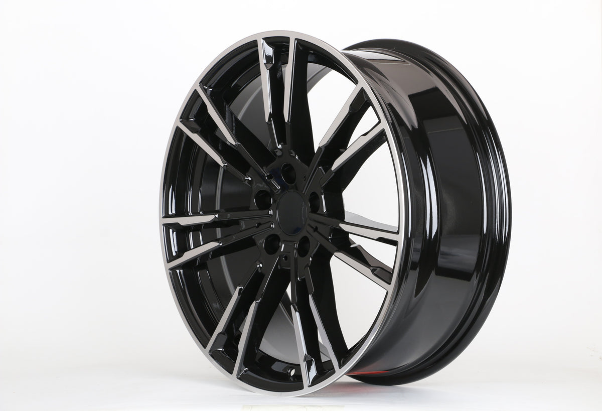 20" W730 STAGGERED WHEELS FITS BMW 5X120 3 SERIES 4 SERIES 5 SERIES 7 SERIES (SET OF 4)