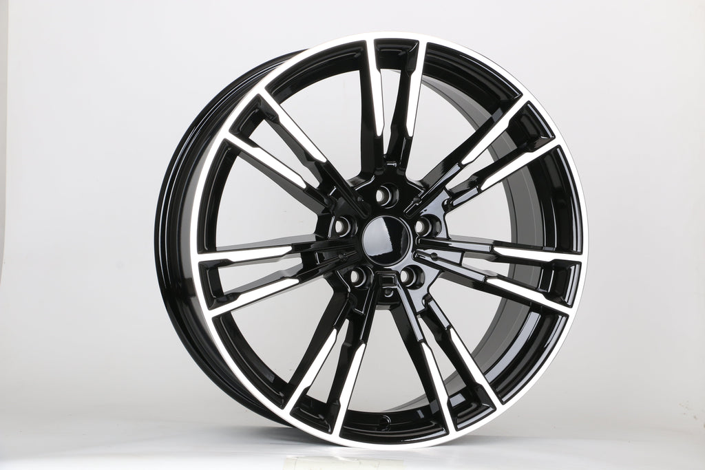 19" W730 STAGGERED WHEELS FITS BMW 5X120 3 SERIES 4 SERIES 5 SERIES 7 SERIES (SET OF 4)