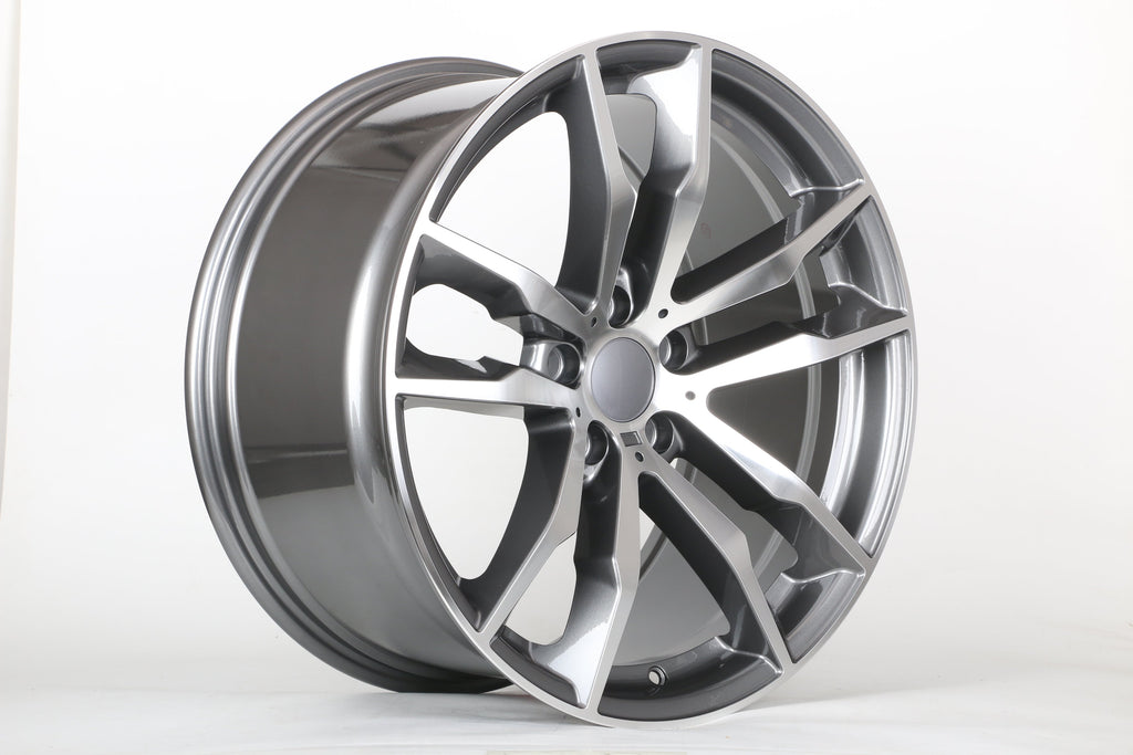 20" W732 STAGGERED WHEELS FITS BMW 5X120 X SERIES X5 X6 (SET OF 4)