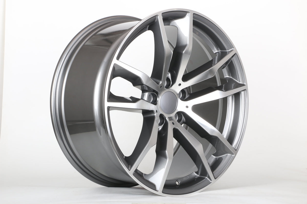 20" W732 STAGGERED WHEELS FITS BMW 5X120 X SERIES X5 X6 (SET OF 4)