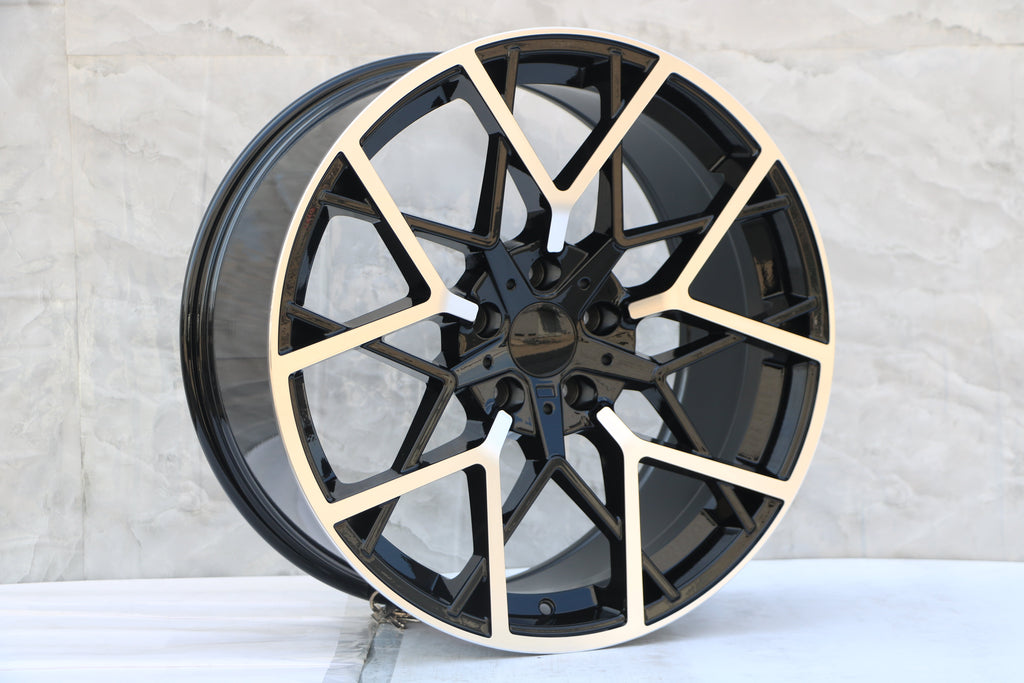 20" W733 STAGGERED WHEELS FITS BMW 5X120 3 SERIES 4 SERIES 5 SERIES 7 SERIES (SET OF 4)