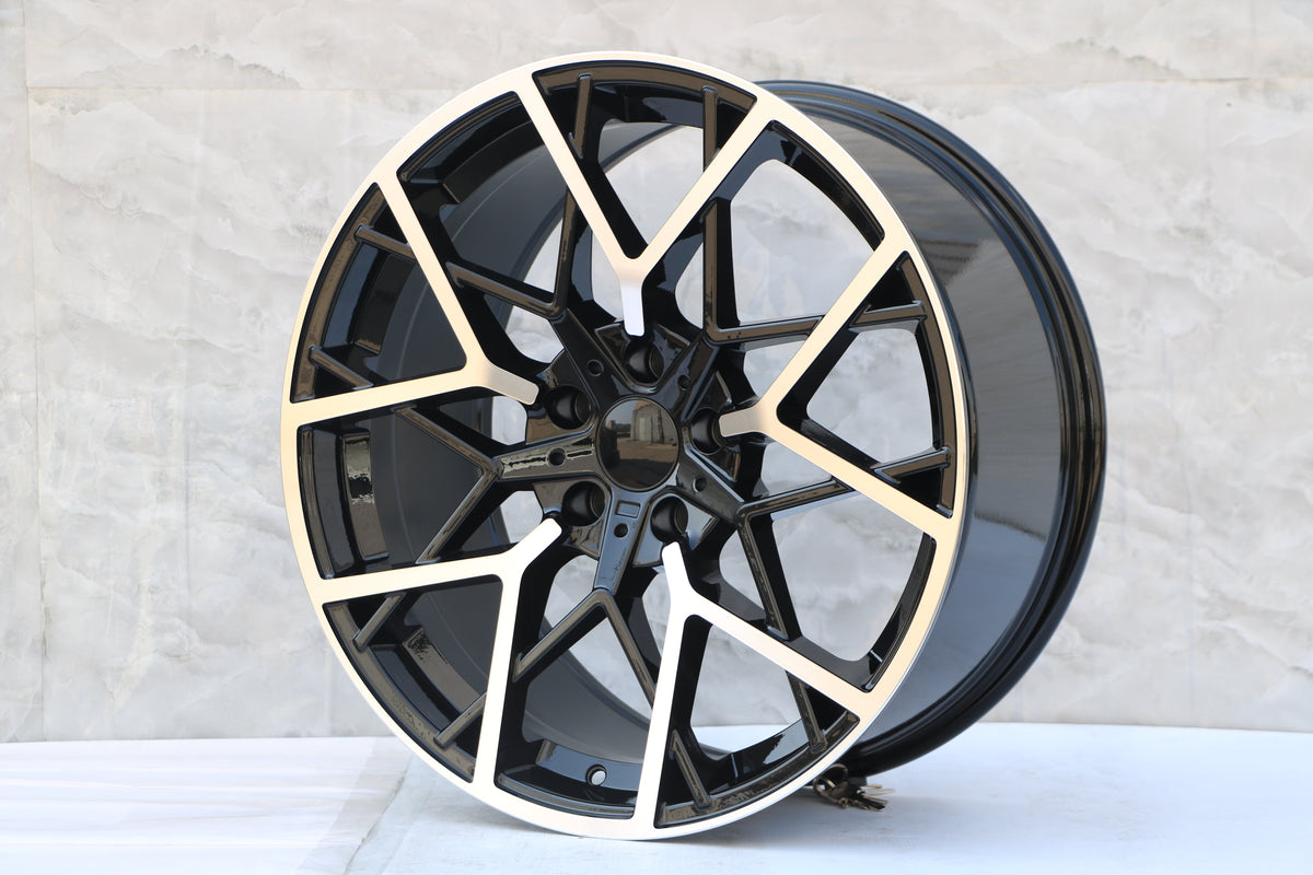 20" W733 STAGGERED WHEELS FITS BMW 5X120 3 SERIES 4 SERIES 5 SERIES 7 SERIES (SET OF 4)