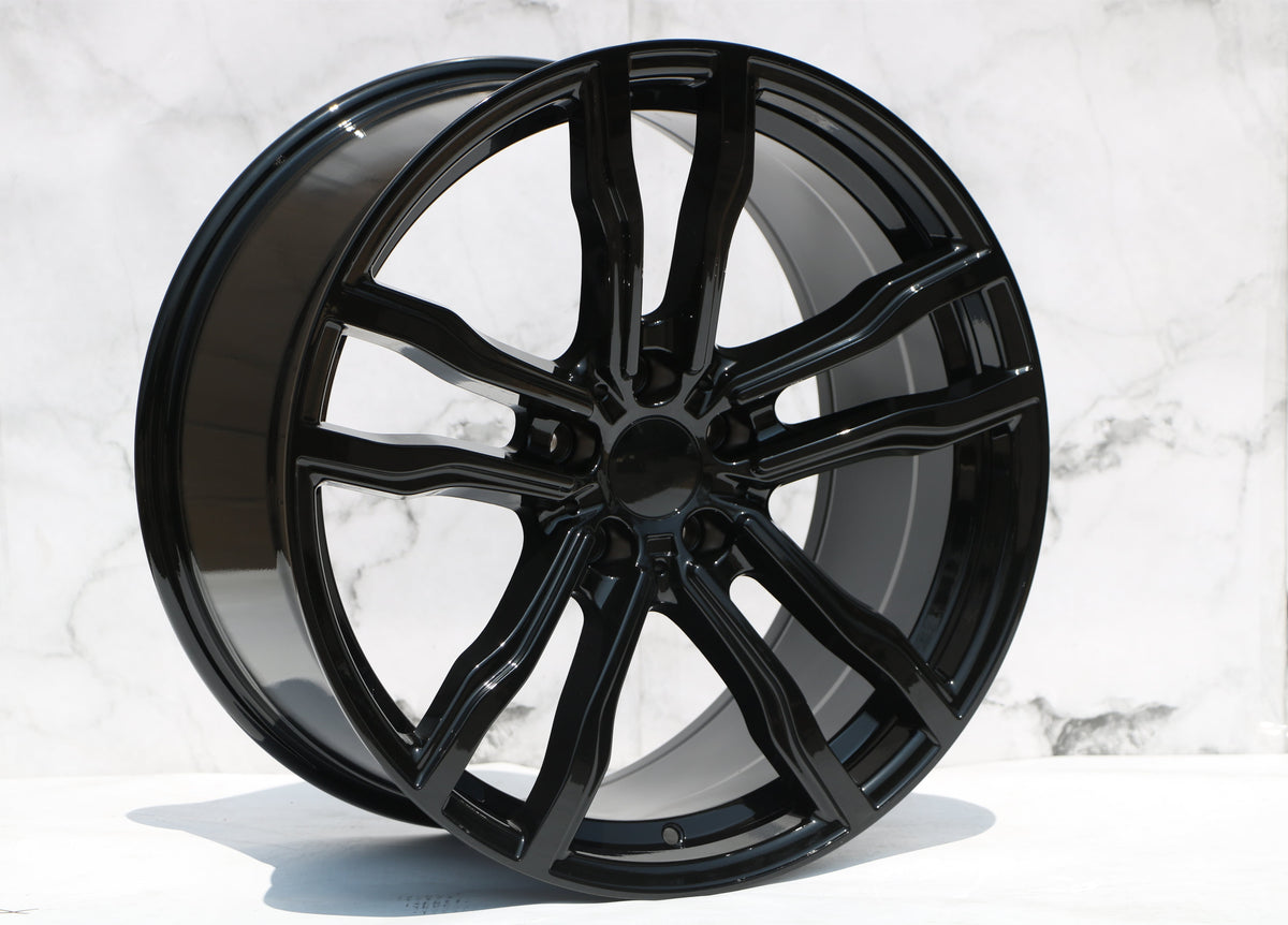 20" W735 STAGGERED WHEELS FITS BMW 5X120 X SERIES X5 X6 (SET OF 4)