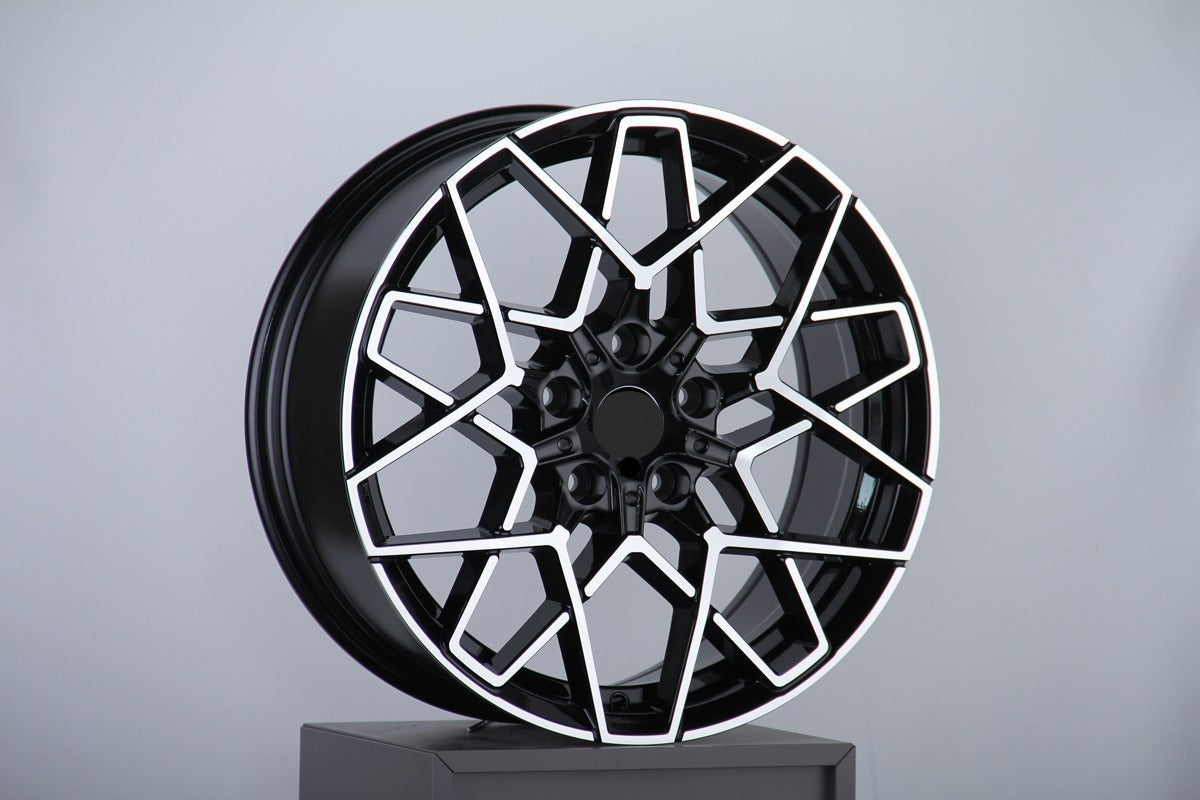 19" W736 STAGGERED WHEELS FITS BMW 5X120 3 SERIES 4 SERIES 5 SERIES 7 SERIES (SET OF 4)