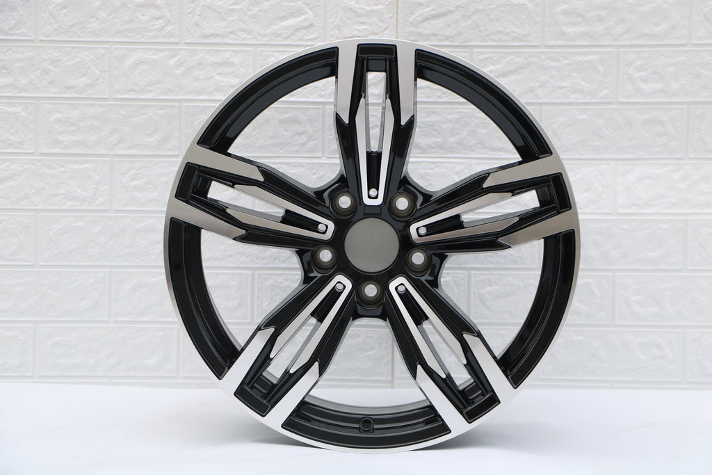 18" W739 STAGGERED WHEELS FITS BMW 5X120 3 SERIES 4 SERIES 5 SERIES 7 SERIES (SET OF 4)