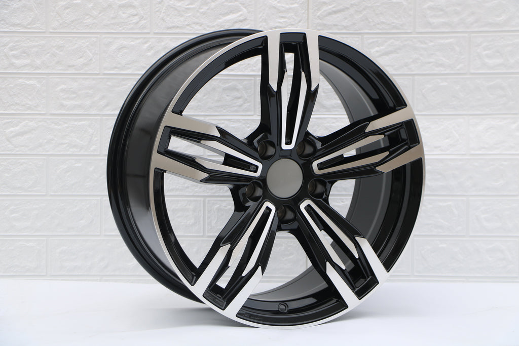 18" W739 STAGGERED WHEELS FITS BMW 5X120 3 SERIES 4 SERIES 5 SERIES 7 SERIES (SET OF 4)