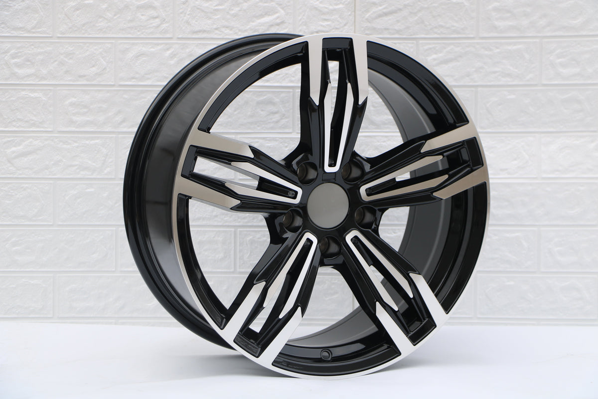 18" W739 STAGGERED WHEELS FITS BMW 5X120 3 SERIES 4 SERIES 5 SERIES 7 SERIES (SET OF 4)