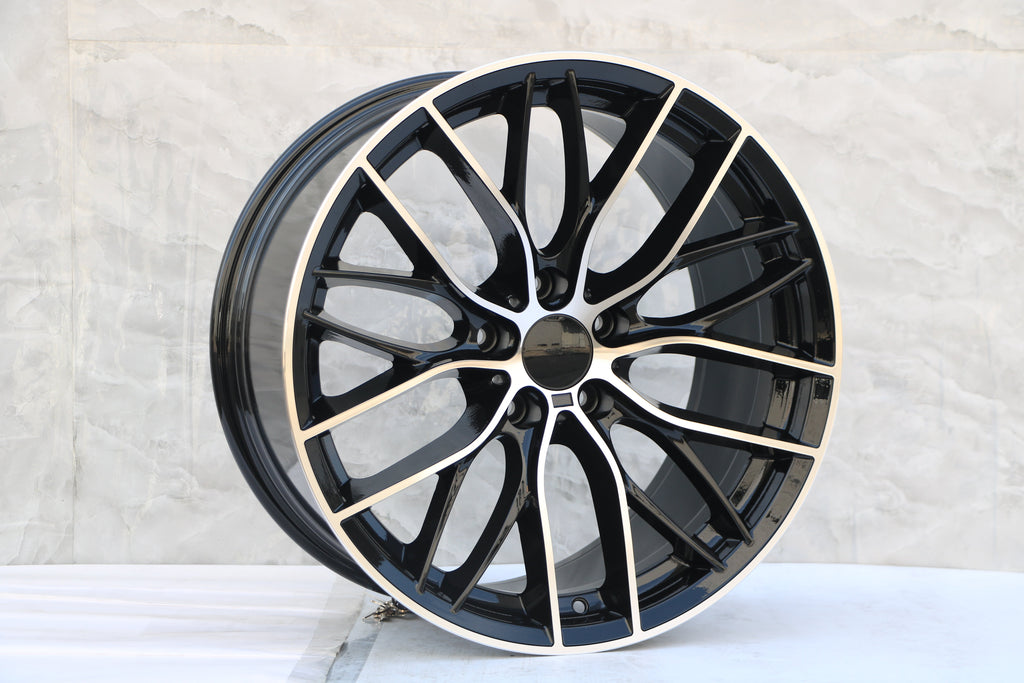 20" W740 STAGGERED WHEELS FITS BMW 5X120 3 SERIES 4 SERIES 5 SERIES 7 SERIES (SET OF 4)