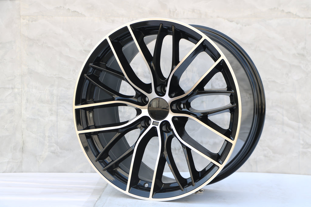 20" W740 STAGGERED WHEELS FITS BMW 5X120 3 SERIES 4 SERIES 5 SERIES 7 SERIES (SET OF 4)