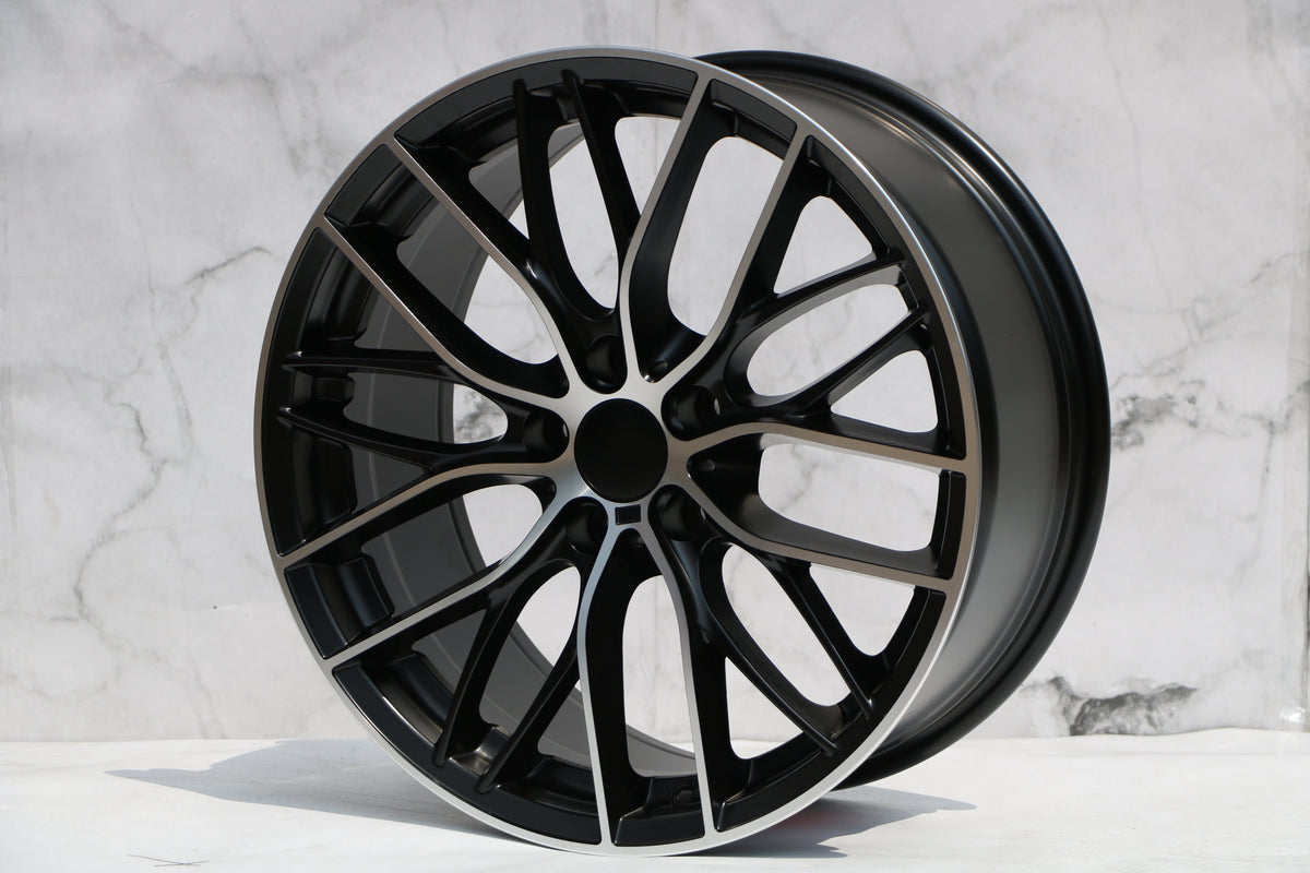 19" W740 STAGGERED WHEELS FITS BMW 5X120 3 SERIES 4 SERIES 5 SERIES 7 SERIES (SET OF 4)