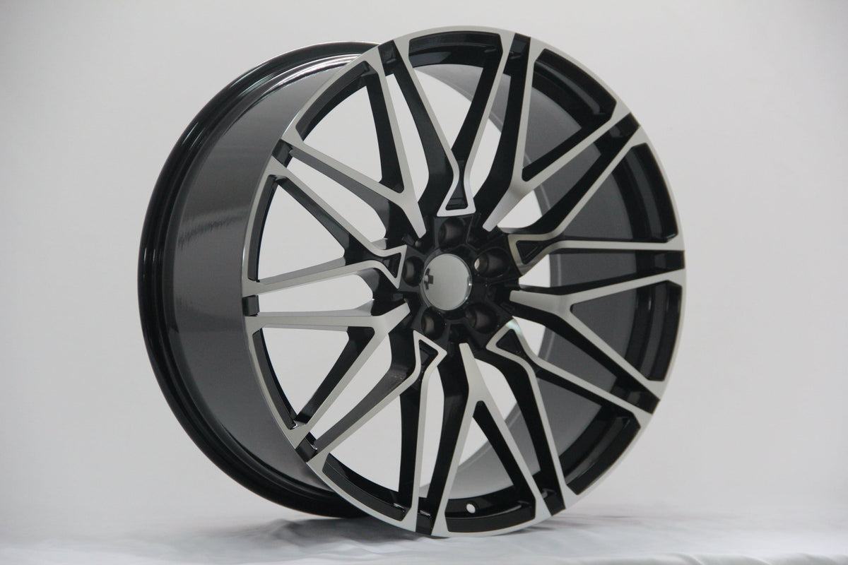 20" W741 STAGGERED WHEELS FITS BMW 5X112 NEWER 3 SERIES 4 SERIES 5 SERIES 7 SERIES (SET OF 4)