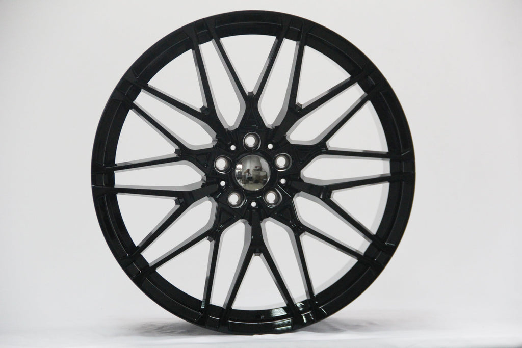 22" W741 STAGGERED WHEELS FITS BMW 5X112 X SERIES X5 X6 (SET OF 4)