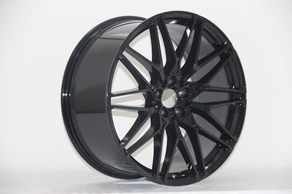 22" W741 STAGGERED WHEELS FITS BMW 5X112 X SERIES X5 X6 (SET OF 4)