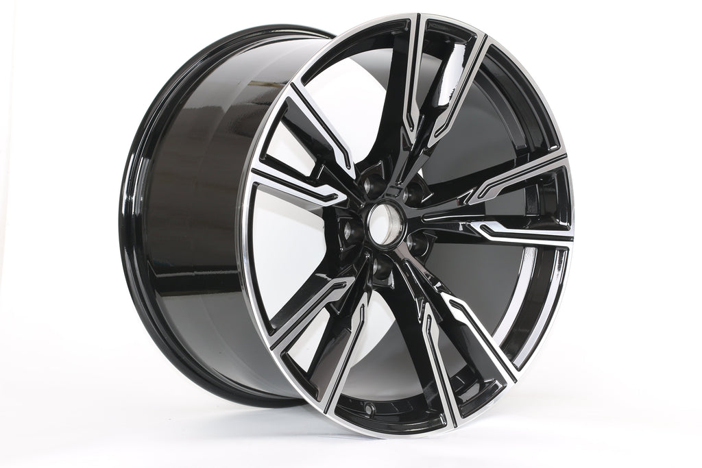 20" W743 STAGGERED WHEELS FITS BMW 5X112 NEWER 3 SERIES 4 SERIES 5 SERIES 7 SERIES (SET OF 4)