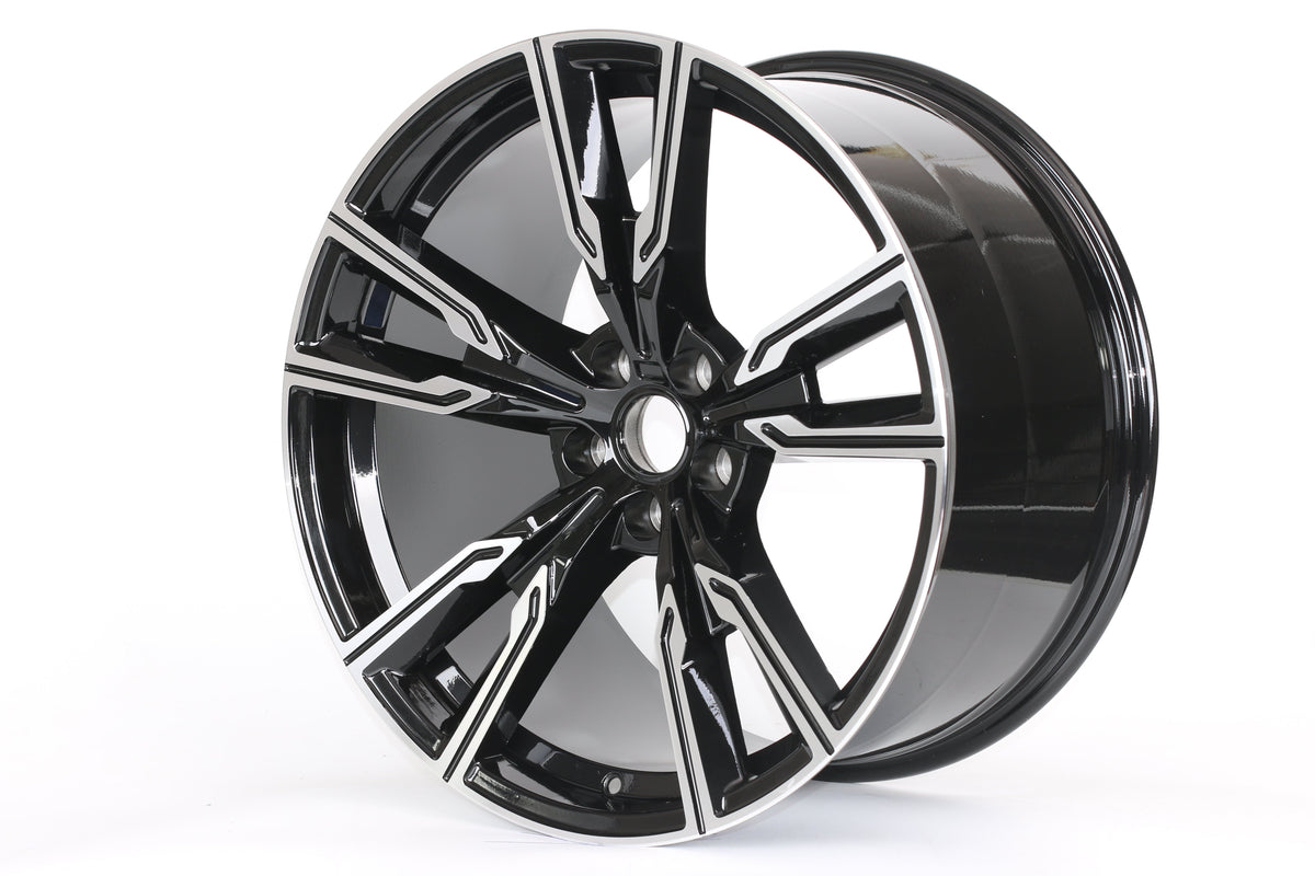 20" W743 STAGGERED WHEELS FITS BMW 5X112 NEWER 3 SERIES 4 SERIES 5 SERIES 7 SERIES (SET OF 4)