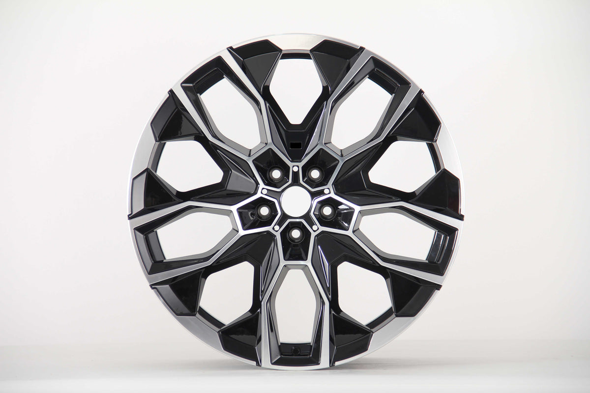 22" W746 STAGGERED WHEELS FITS BMW 5X120 X SERIES X5 X6 (SET OF 4)