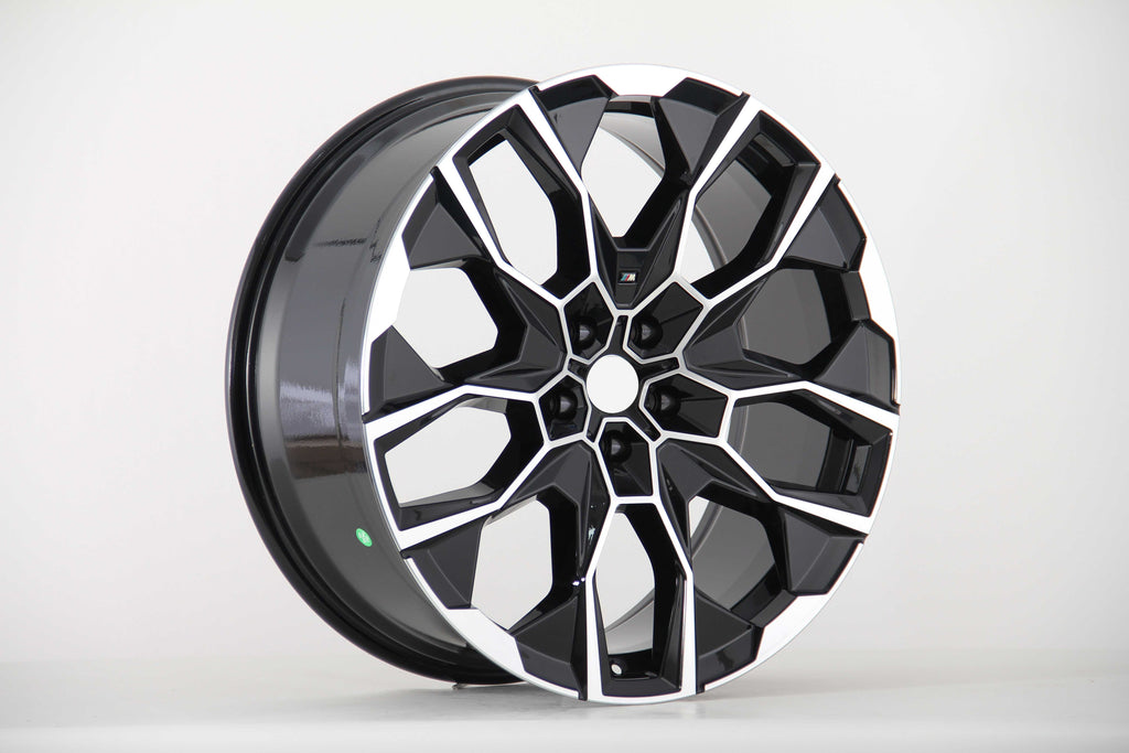22" W746 STAGGERED WHEELS FITS BMW 5X120 X SERIES X5 X6 (SET OF 4)