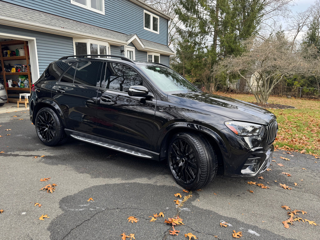 22" WHEELS FITS MERCEDES BENZ GL350 GL450 GL500 GL550 GLE350 GLE400 GLE43 GLE450 GLE53 GLE63 GLS450 GLS550 GLS63 ML350 ML500 ML550 (SET OF 4)
