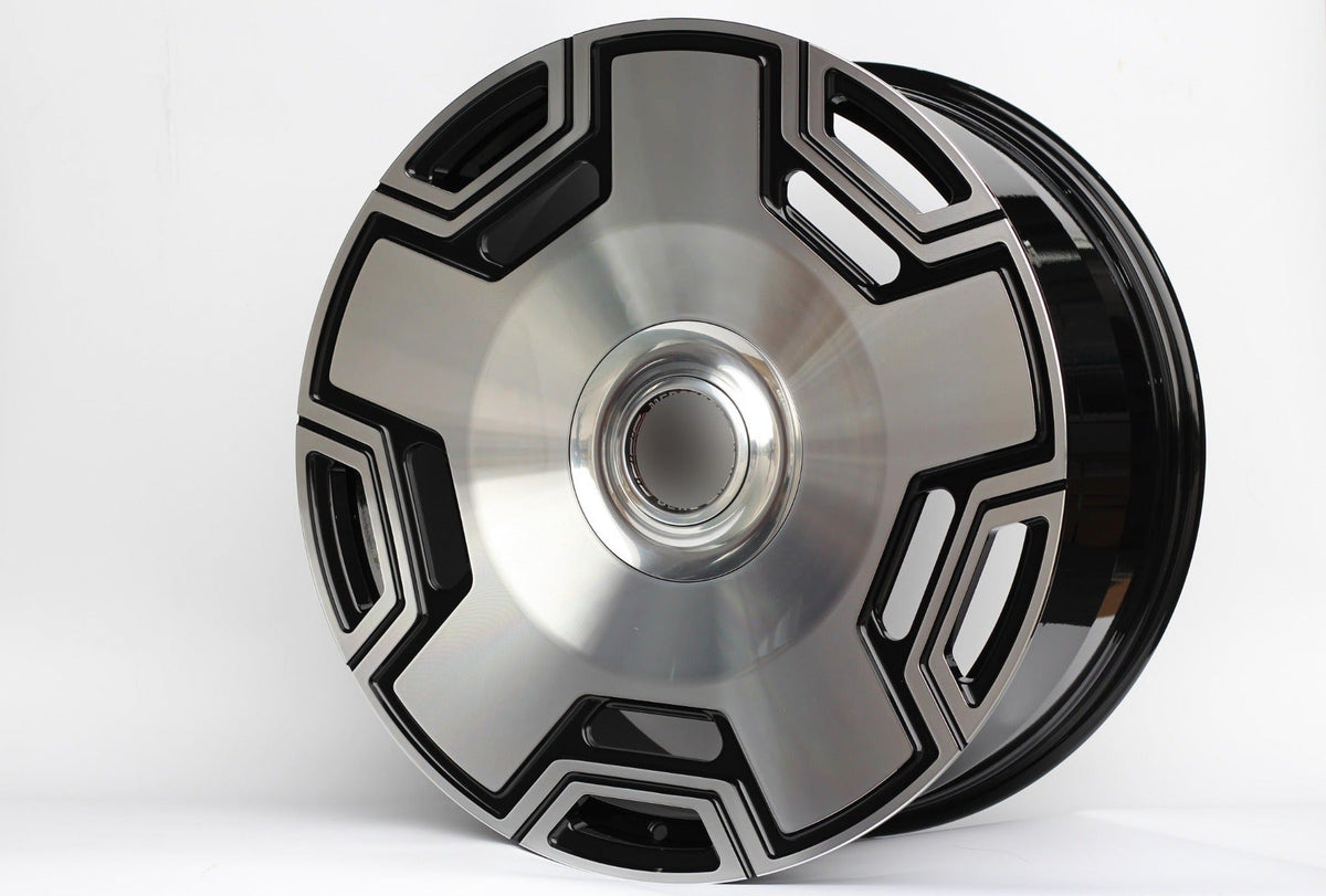 22" FORGED WHEELS FITS MERCEDES BENZ CL500 CL550 CL65 CLS350 CLS550 CLS63 CLS65 E300 E350 E53 E550 E63 E65 GL350 GL450 GL550 GLE350 GLE450 GLE53 GLE580 GLS350 GLS450 GLS63 ML350 ML450 ML500 ML550 S450 S500 S550 S580 S600 S63 S65 (SET OF 4)