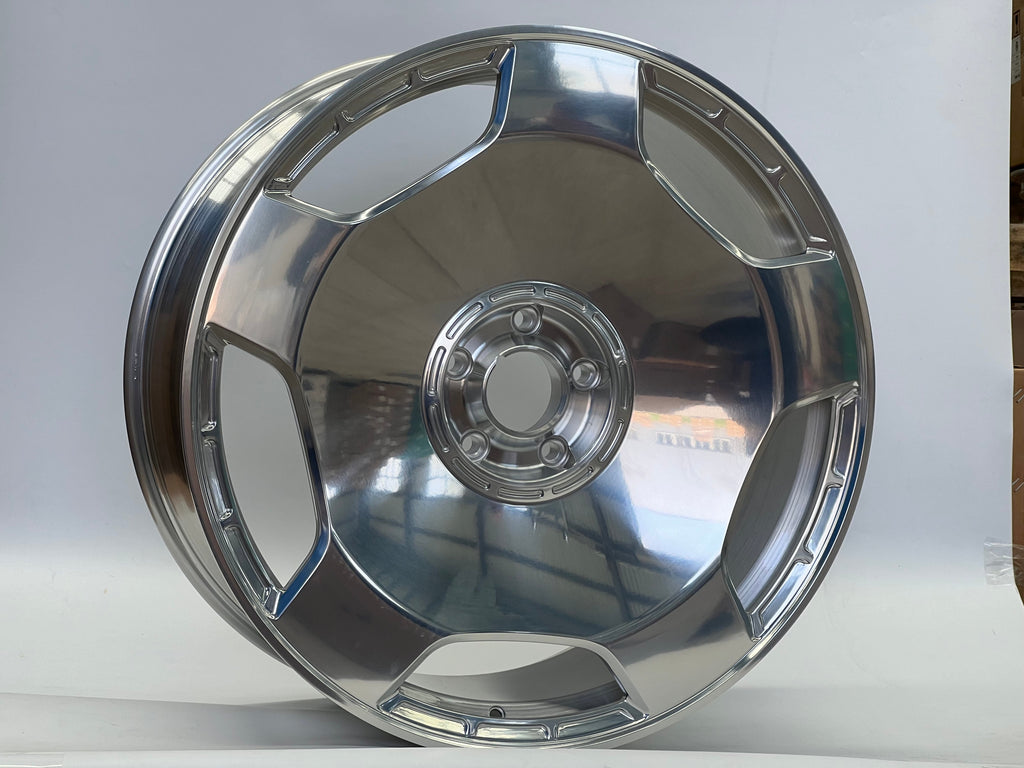24" FORGED MONOBLOCK WHEELS FITS MERCEDES BENZ G500 G550 G55 G63 G65 W463 (SET OF 4)