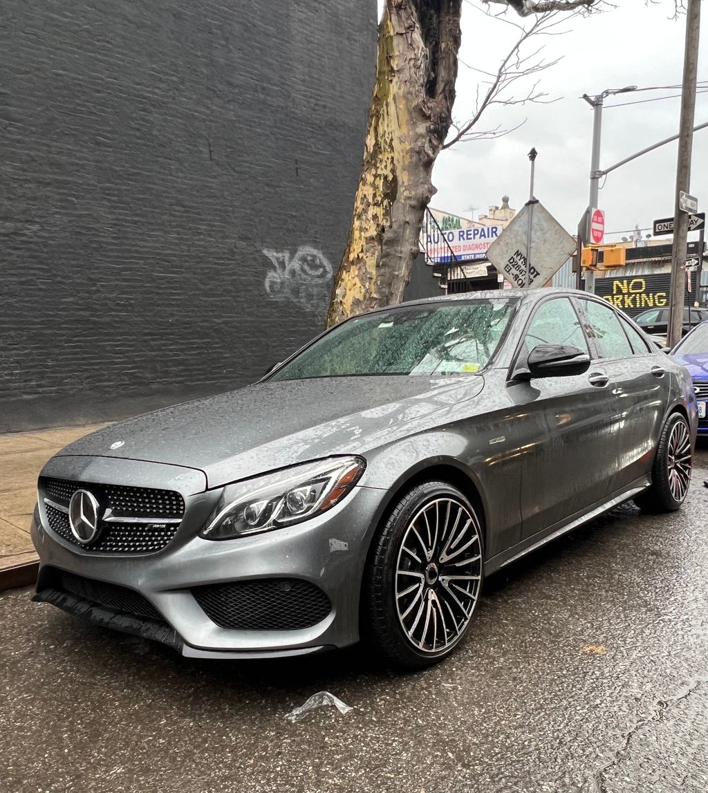 21" WHEELS FITS MERCEDES BENZ E250 E350 E400 E550 GL350 GL450 GL550 GLE300D GLE350 GLE400 GLE450 ML250 ML320 ML350 ML400 ML430 ML500 ML55 ML550 ML63 S400 S430 S500 S55 S550 S600 (SET OF 4)