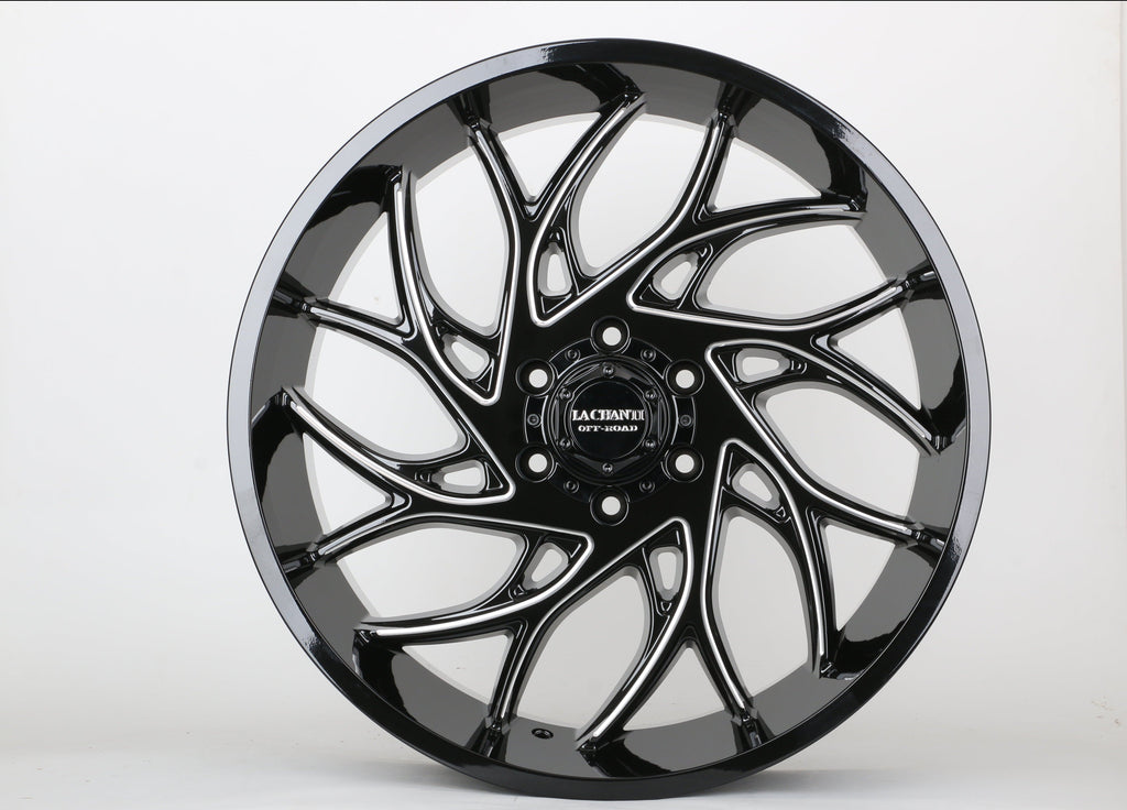 22" IPW 922 MILLED TRUCK WHEELS FITS GMC SIERRA 1500 YUKON XL CANYON NISSAN TITAN ARMADA (SET OF 4)